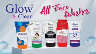 Glow amp Clean All Face wash  Glow amp Clean Acne Serum amp Tea Tree Face Wash Amazing ameenbeautytips [upl. by Htiaf]