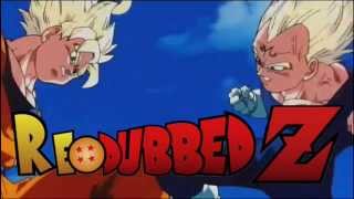 Dragon Ball Z REDUB  Goku vs Majin Vegeta Gohan Angers Theme [upl. by Leafar]