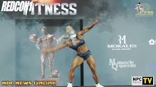 2022 IFBB Pro League Fitness O Champ Missy Truscott Routine wm [upl. by Crispen]