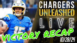 Chargers vs Saints Game Recap Reactions LIVE QampA  Ladd McConkey Breakout Game amp Defense Dominates [upl. by Moncear]