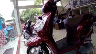 Honda Aviator Rebel Red Metallic Colour [upl. by Ellehcan]