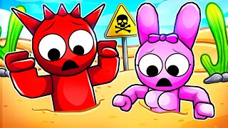 Can SPRUNKI ESCAPE ALL QUICKSAND TRAPS in Roblox Incredibox [upl. by Aran]