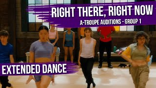 Extended Dance  Right There Right Now  ATroupe Audition  Group 1  The Next Step Season 9 [upl. by Nnaeiram325]