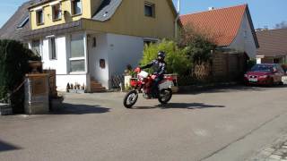 Honda XR650R Supermoto [upl. by Yemerej470]