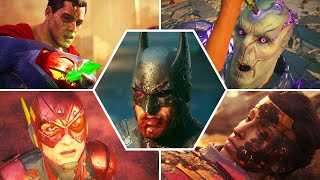 Suicide Squad Kill The Justice League  All Death Scenes [upl. by Marketa]