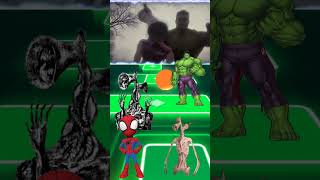 Siren Head Exe vs Spiderman Exe vs Spidermans Vlad and Niki x Coffin Dance  Tiles Hop coffindance [upl. by Polik]