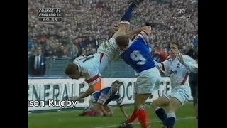 RUGBY DEPOQUE  Plaquage cathédrale monstrueux en 1998 [upl. by Weissmann888]