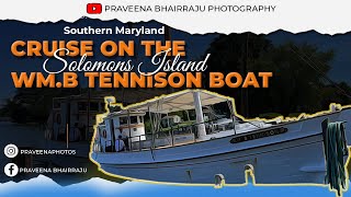 Cruise on the WmB Tennison boat Solomons Island MarylandSouthern Maryland [upl. by Redienhcs]