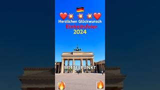 Herzlichen Glückwunsch Einheitsfeierdeutschlandmauerfallshorts03102024maafeier [upl. by Hepza950]