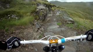 Antur Stiniog Downhill MTB  Black Run [upl. by Lela]