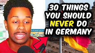 30 Things You Should NEVER Do In Germany [upl. by Ayahc]