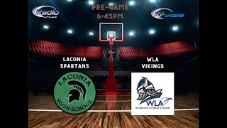 Laconia vs WLA Boys BB [upl. by Usanis]