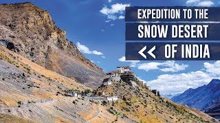 Spiti Valley Expedition  Drone Video  Winter  WanderOn [upl. by Namreh]