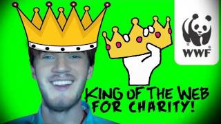 KING OF THE WEB FOR CHARITY  Fridays With PewDiePie  Part 15 [upl. by Polk]