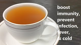 Herbal Decoction Tea Recipe Best for Preventing Infections Fever and Cold  Kashayam Recipe [upl. by Ninette]