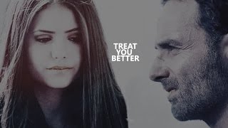 ElenaRickNegan  Treat you better crossover [upl. by Duma]