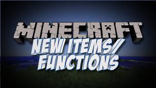 Minecraft 100 New Items amp Functions [upl. by Winne667]