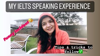 My IELTS Speaking experience Tips for IELTS speaking  Aarzoo Gaur [upl. by Sonaj]