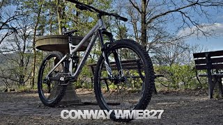 NEW BIKE first ride Conway WME827  with Äxl subtitled [upl. by Allenrad]