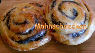 Mohnschnecken wie vom Bäcker [upl. by Anelhtak]