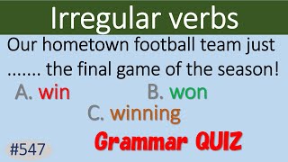 Irregular Verb English Questions  Regular and irregular verbs  Simple English  English Grammar [upl. by Animrac]