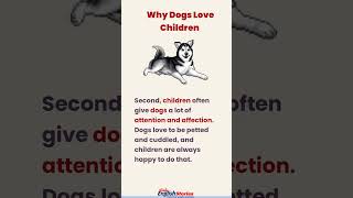 Why dogs love children  Learn English through short story level 1  Daily English Stories [upl. by Ayirp]