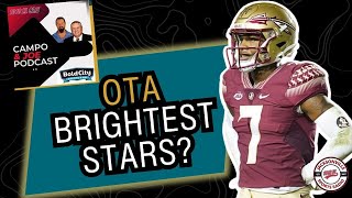 Who is shining BRIGHTEST at OTAs Campo and Joe 52824 [upl. by Shirley]