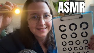 ASMR Dein persönlicher AugenarztCheck für maximale Entspannung [upl. by Eatton808]