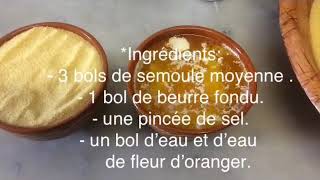 Recette de makrout tres facile [upl. by Aenat]