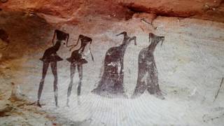 Tassili nAjjer Neolithic Cave Paintings in Algeria [upl. by Anada]