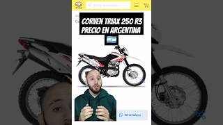 PRECIO CORVEN TRIAX 250 R3 ARGENTINA motovlog motorcycle adventure motos moto corven 250 [upl. by Betteanne]