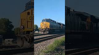 CSX Manifest With CSX ST70AH 8907 And A SD402 8388 4th [upl. by Lowson]