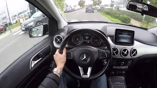 MercedesBenz B200 CDI W246 2015  POV Drive [upl. by Arabeila332]