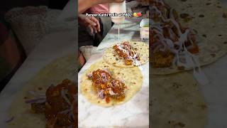 ₹70 Paneer Kathi Rolls😲🥵  DELHI STREET FOOD shorts kathiroll indianstreetfood [upl. by Eelarol]