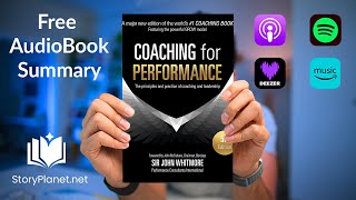 Audiobook Summary Coaching for Performance English Sir John Whitmore [upl. by Yllop]