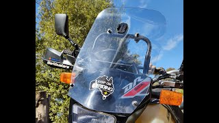 DR650 Windscreen Build Part 1 [upl. by Torrlow]