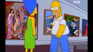 Los Simpson visitan el museo [upl. by Ajiak386]