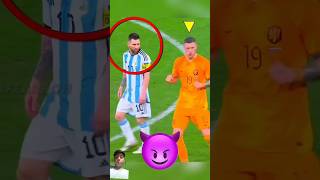 Messi VS Weghorst football futbol soccer messi [upl. by Akirdnuhs]