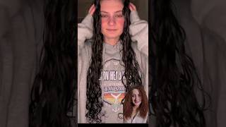 EXTRAÑO CAMBIO DE RIZADA A LACIO EN UN DÍA😱 beauty curlyhair tips [upl. by Lled490]