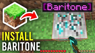 How To Download amp Install Baritone In Minecraft  Full Guide [upl. by Kcirdahc379]