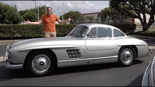 The MercedesBenz 300SL Gullwing Is a 1 Million Sports Car Icon [upl. by Oetam]