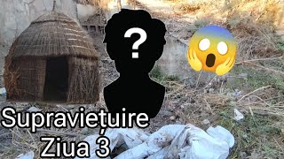 Supraviețuire Ziua 3  Am Construit Scheletul Cabanei Și Avem Un Nou Invitat 😱 [upl. by Nnybor]