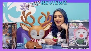 Talking 3D Animated Christmas Globe MrChill and Fawny Review  Should you buy your own [upl. by Nedda]