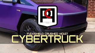 Flexishield Crushed Violet Tesla Cyber Truck [upl. by Galanti171]