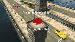 LEGO City Undercover 100 Guide  Heritage Bridge Overworld Area  All Collectibles [upl. by Treble530]