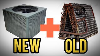 Real World HVAC  New Condenser Matched with Old Evaporator [upl. by Anaujnas503]