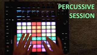 Percussionist Performance on Ableton Push 2 Drum Rack to download [upl. by Natalina]