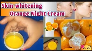 DIY ORANGE Cream Vitamin C cream Day and Night Cream for AntiagingPREET KAUR [upl. by Neerod]