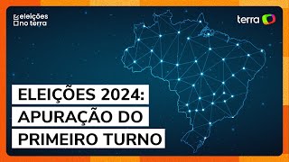 Eleições 2024 Ao Vivo cobertura da votação apuração dos votos e análises do 1° turno [upl. by Brinson57]