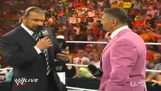 WWE RAW 18711 TRIPLE H ES EL NUEVO DUEÑO DE LA WWE Y JHON CENA NO SE VA DE LA WWE EN ESPAÑOL [upl. by Leirza148]